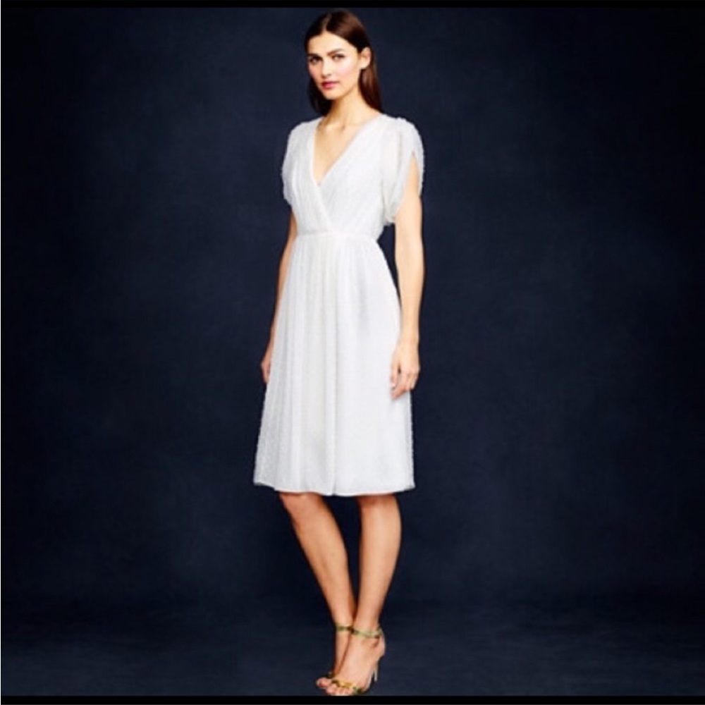 J Crew Swiss Dot Dress